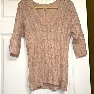 Light pink Aerie knit sweater
